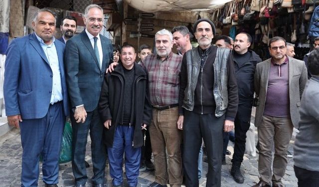 Şanlıurfa’da Başkan Kuş’tan Esnaf Ziyareti
