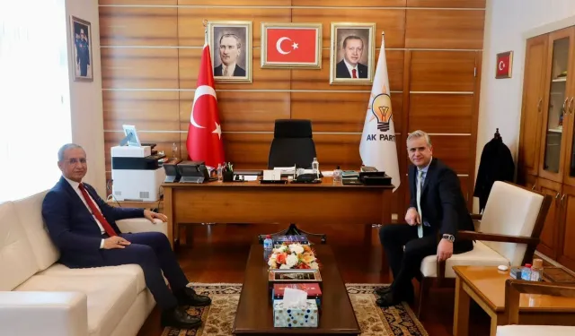 Şanlıurfa Milletvekili Dusak, Prof. Dr. Hasan Basri Yalçın’ı Ağırladı