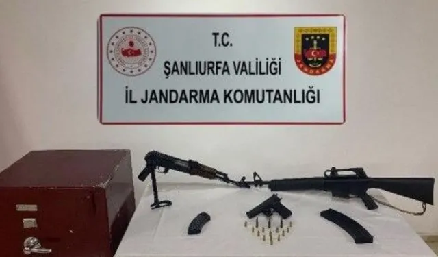 Şanlıurfa’da Evden Cephanelik Çıktı!