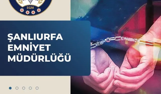 Şanlıurfa’da 26 Yıl Cezası Bulunan Firari Yakalandı
