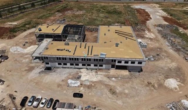 Şanlıurfa’da AFAD Yerleşkesinde Çalışmalar Hızla Sürüyor