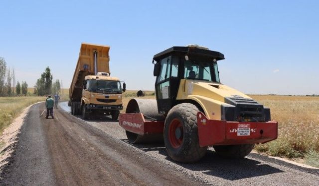 Büyükşehir’den Eyyübiye Kırsalına Ulaşım Hamlesi