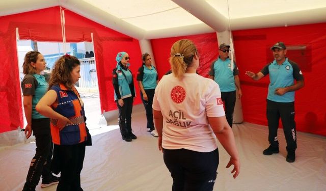 Şanlıurfa’da UMKE Personeline Uygulamalı Eğitim!