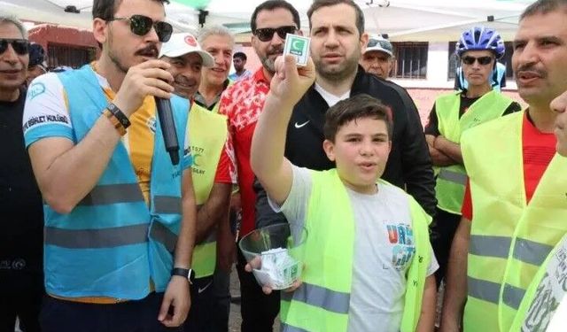 Yeşilay Bisiklet Turu Şanlıurfa’da Renkli Görüntülere Sahne Oldu