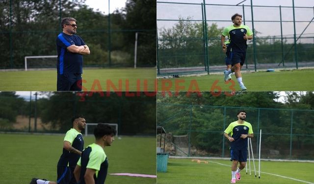 Şanlıurfaspor'da Yeni Sezon Mesaisi Kızılcahamam'da Başladı!