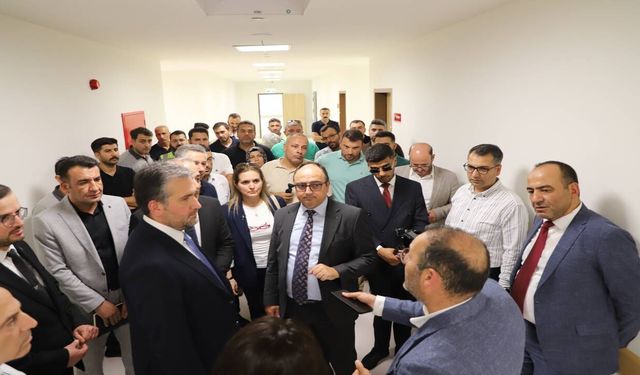 Şanlıurfa'nın Dev Hastanesinde Son Durum! Üst Düzey Heyet Şantiyeyi İnceledi