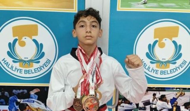Şanlıurfalı Tekvandocu Yunus Efe Avrupa Şampiyonası'nda Türkiye'yi Temsil Edecek