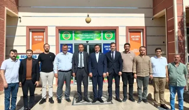 CHP Heyetinden Şanlıurfa Besi OSB Yönetimine Hayırlı Olsun Ziyareti