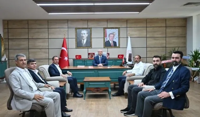 Şanlıurfa'da İl Millî Eğitim Müdürlüğü'ne Tebrik Ziyareti