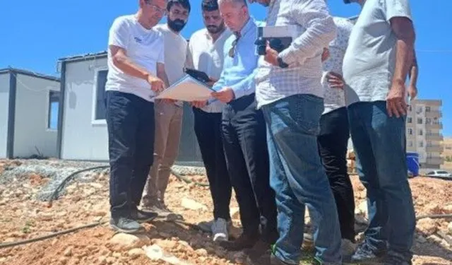 Şanlıurfa'da Bozova Öğretmenevi İnşaatında Son Durum