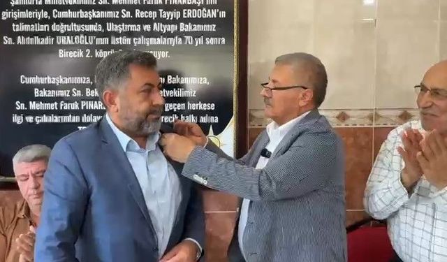 Birecik’te Salih Sezen AK Parti’ye Katıldı