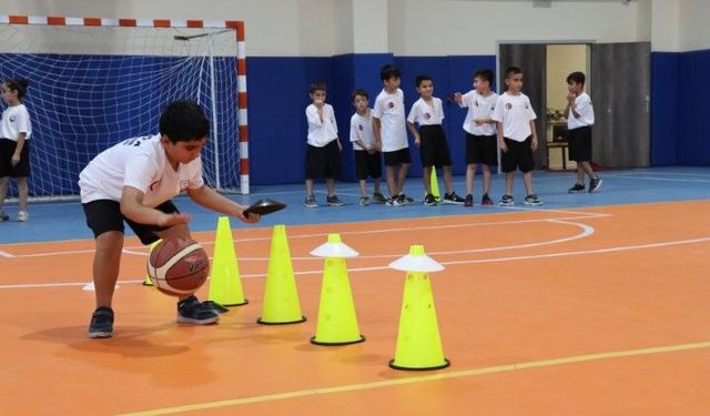 Şanlıurfa’da çocuklar yaz tatilini sporla geçiriyor