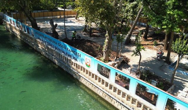 Şanlıurfa’da Balıklıgöl’e Yeni Sosyal Yaşam Alanı Geliyor