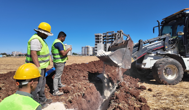 Şanlıurfa’da Hilvan Bağlar Mahallesi’ne 800 Metre Yeni Altyapı Hattı