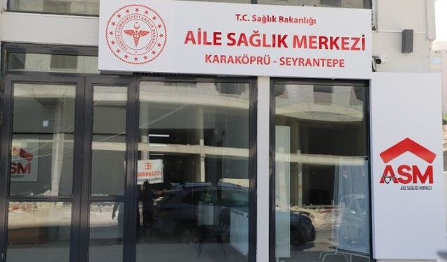 Şanlıurfa’da Seyrantepe Aile Sağlığı Merkezi Hizmete Başladı