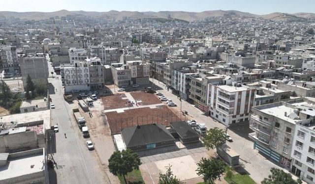 Şanlıurfa’da Yeni Park İçin Çalışmalar Başladı