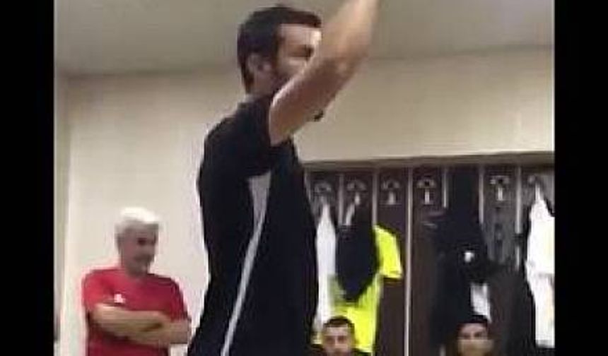 Şanlıurfaspor Teknik Direktörü Ali Tandoğan Konuşma Yapıyor