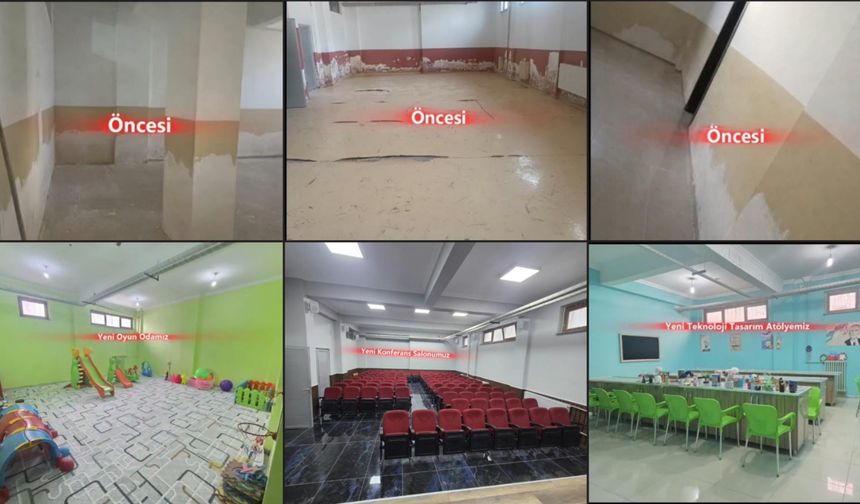 Şanlıurfa’da Atıl Bodrum Katı Modern Eğitim Alanlarına Dönüştürüldü