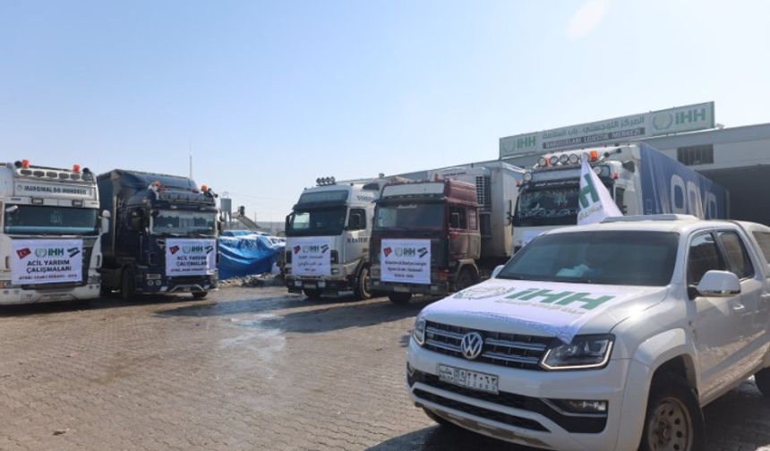 İHH’den Ayn el-Arap’a Kış Yardımı Ulaştı