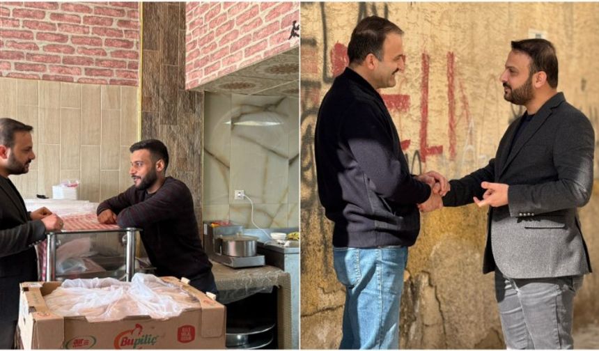 AK Parti Haliliye İlçe Başkanı Mustafa Bağmancı’dan Esnafa Gönül Ziyareti!