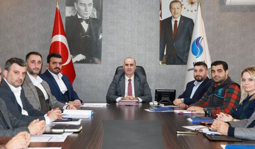 ŞUSKİ’de Hizmet Kalitesini Artırmaya Yönelik Haftalık Değerlendirme Toplantısı!