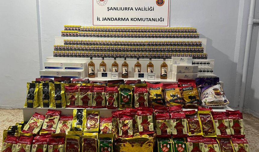 Şanlıurfa’da Jandarmadan Kaçakçılara Kararlı Operasyon!