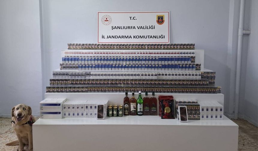 Şanlıurfa’da Kaçak Ürün Operasyonu