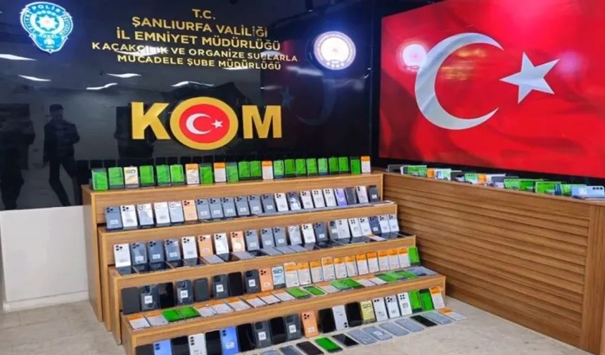 Şanlıurfa’da Emniyetten Kaçakçılığa Büyük Operasyon
