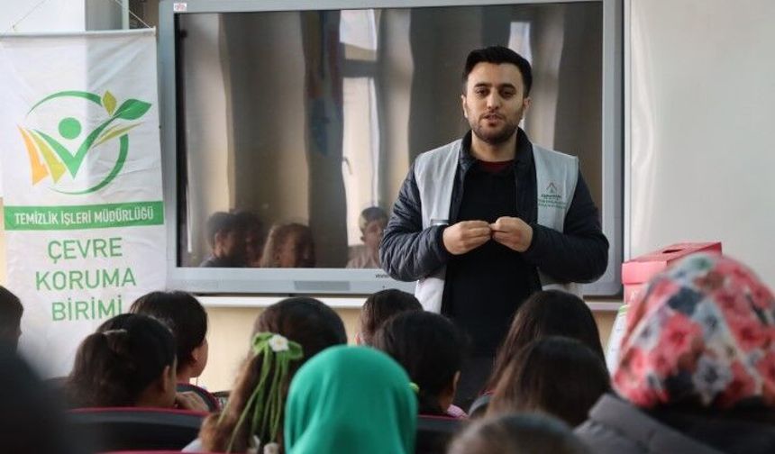 Karaköprü Belediyesi’nden Öğrencilere Sıfır Atık Eğitimi!