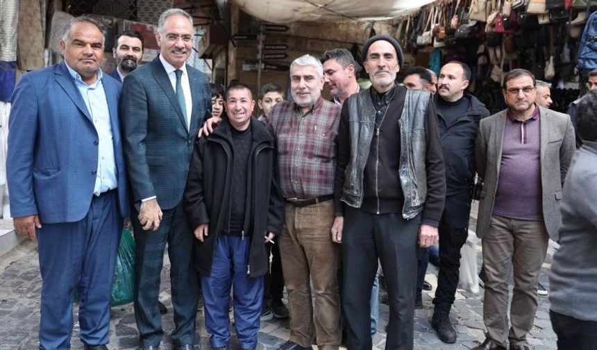 Şanlıurfa’da Başkan Kuş’tan Esnaf Ziyareti