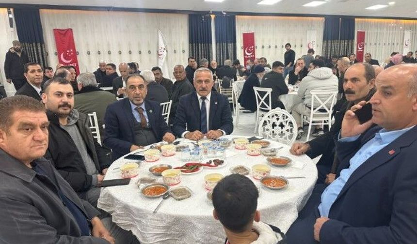 Saadet Partisi Şanlıurfa’da “Adalet Sofrası” İftarında Bir Araya Geldi!