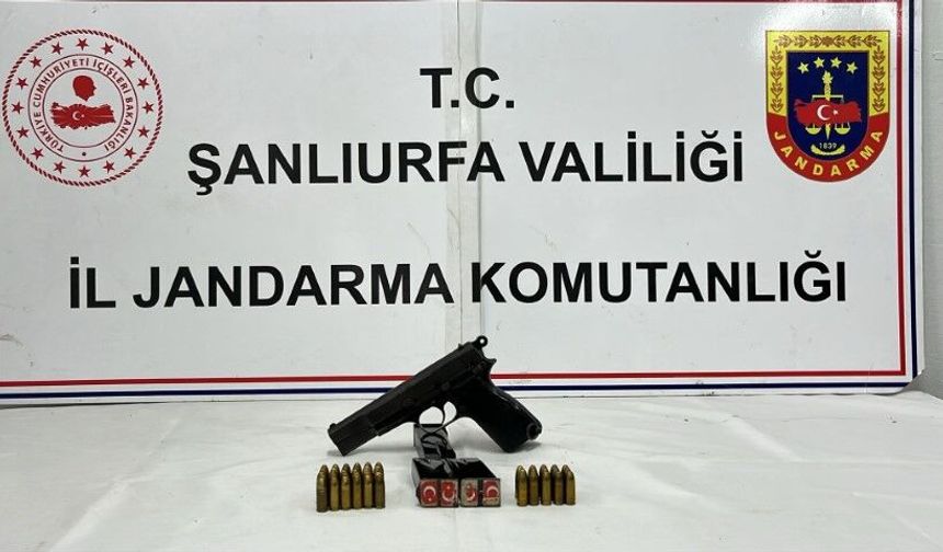 Şanlıurfa Birecik’te Jandarmadan Silah Operasyonu!