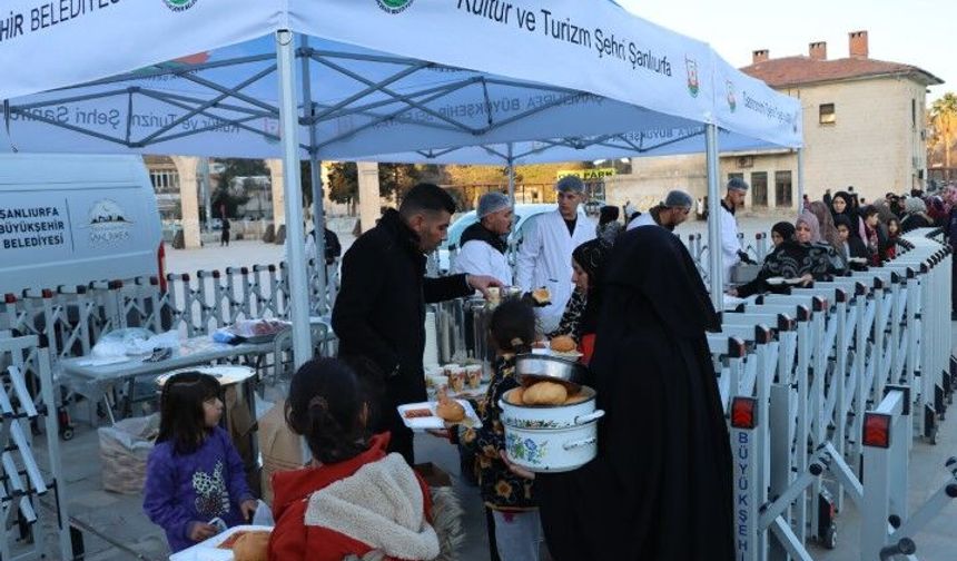 Şanlıurfa Büyükşehir’den Paylaşma ve Dayanışma Dolu Ramazan Sofraları!