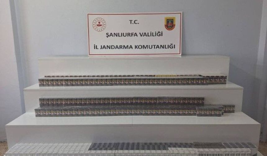 Şanlıurfa İl Jandarma’dan Viranşehir’de Kaçakçılara Büyük Darbe!