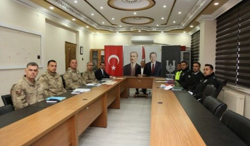 Şanlıurfa Valisi Hasan Şıldak Başkanlığında Harran’da Güvenlik Toplantısı!