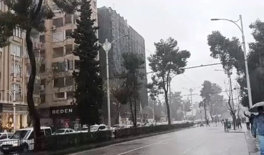 Şanlıurfada Hava Durumu Alarm Veriyor