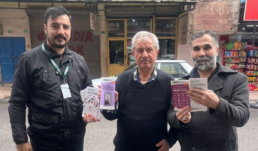 Yeşilay’dan Mance Mahallesi’nde Bağımlılıkla Mücadele Ziyareti