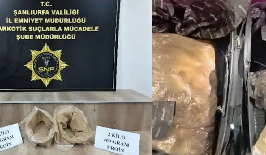 Şanlıurfa Siverek’te Uyuşturucu Operasyonu: 2,4 Kilo Eroin Yakalandı!