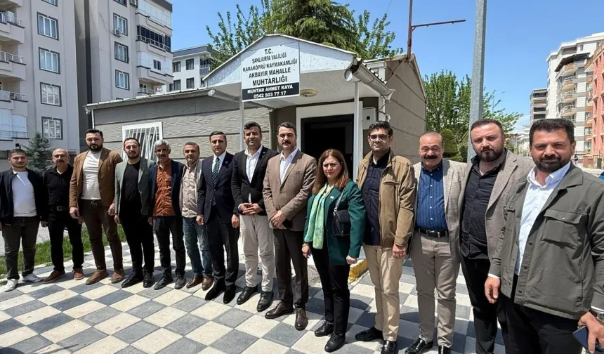 CHP Şanlıurfa Heyeti Akbayır’da: Mahalle Sorunları Görüşüldü