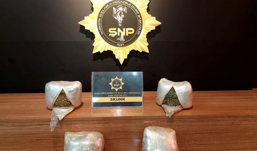 Şanlıurfa’da Narkotik Operasyonu: Kilolarca Uyuşturucu Ele Geçirildi!