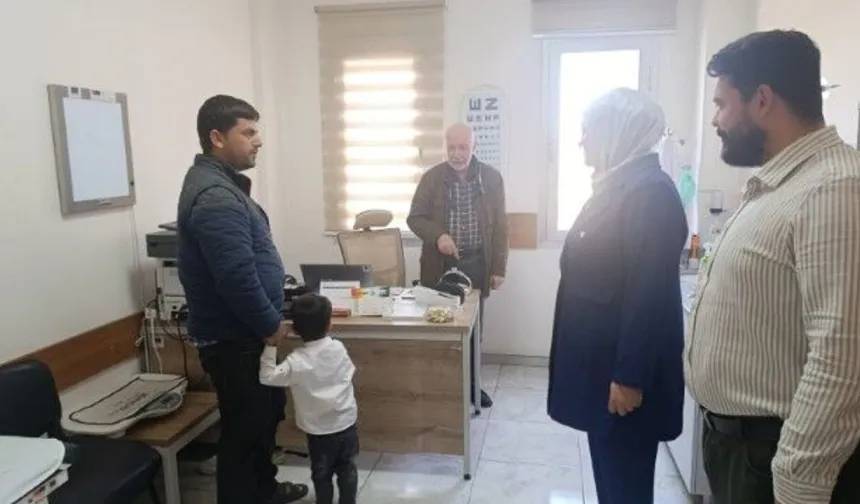 Şanlıurfa’da Göçmen Sağlığına Yakın İlgi!
