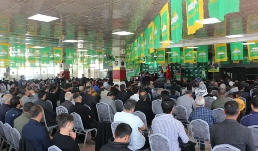 HÜDA PAR’da Akçakale İlçe Başkanlığına Yeniden Halil Aydın