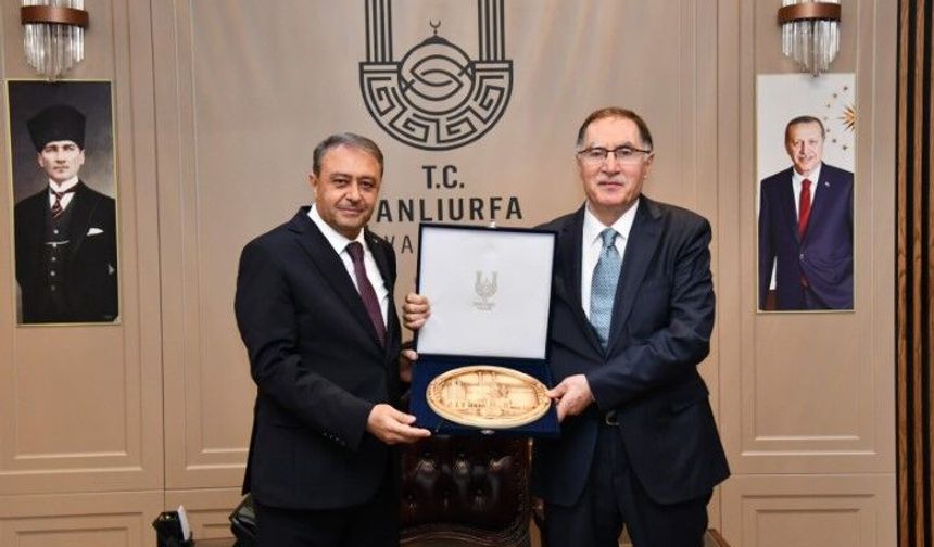 Şanlıurfa Valisi Hasan Şıldak’a Üst Düzey Heyetten Ziyaret!