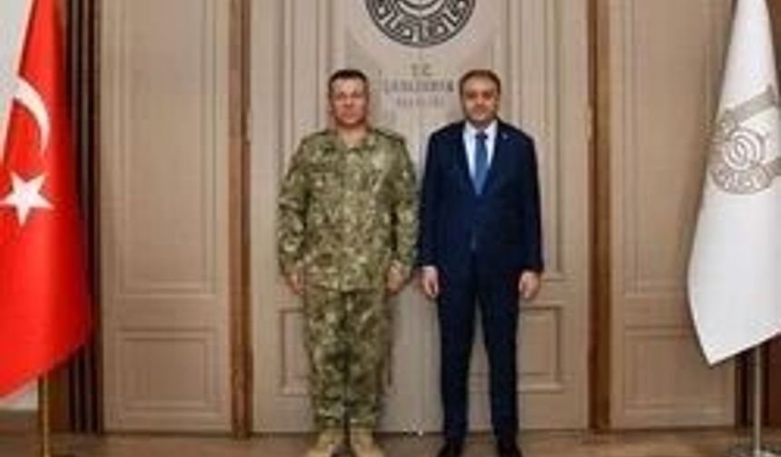 Şanlıurfa’da Hudut Birliğinde Yeni Yapılanma: Tugay Komutanlığı Vali Şıldak’ı Ziyaret Etti
