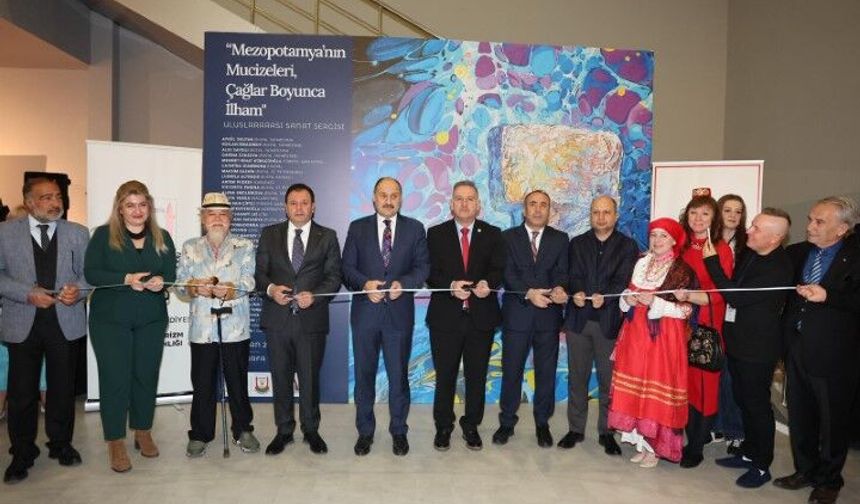 Şanlıurfa’da Mezopotamya Temalı Uluslararası Sergi Açıldı!