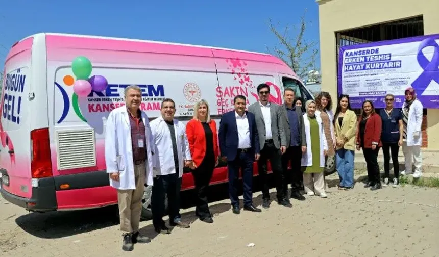 İl Sağlık Müdürlüğü’nden kırsalda mobil sağlık çalışması