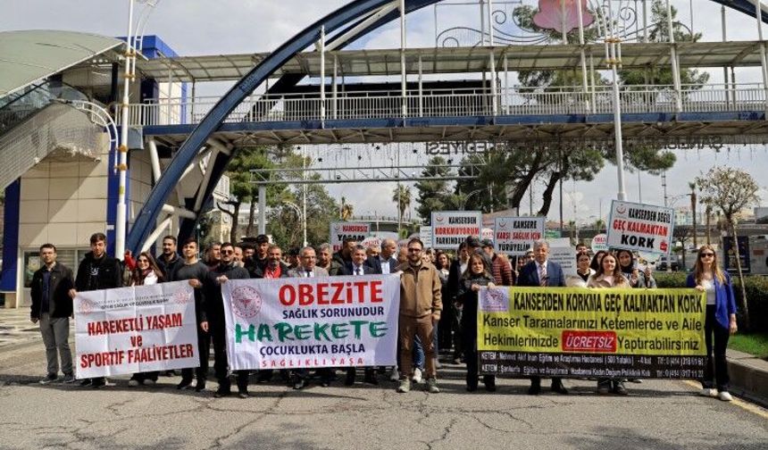 Şanlıurfa’da Sağlık İçin Yürüdüler: Dünya Sağlık Günü Etkinliği Yoğun İlgi Gördü