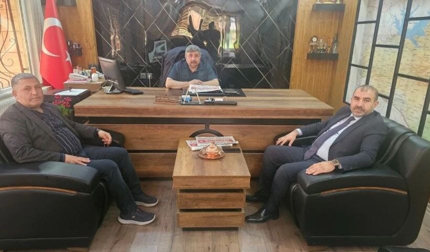 Şanlıurfa’da Said Ardan’dan Gazeteciler Derneği’ne Ziyaret!