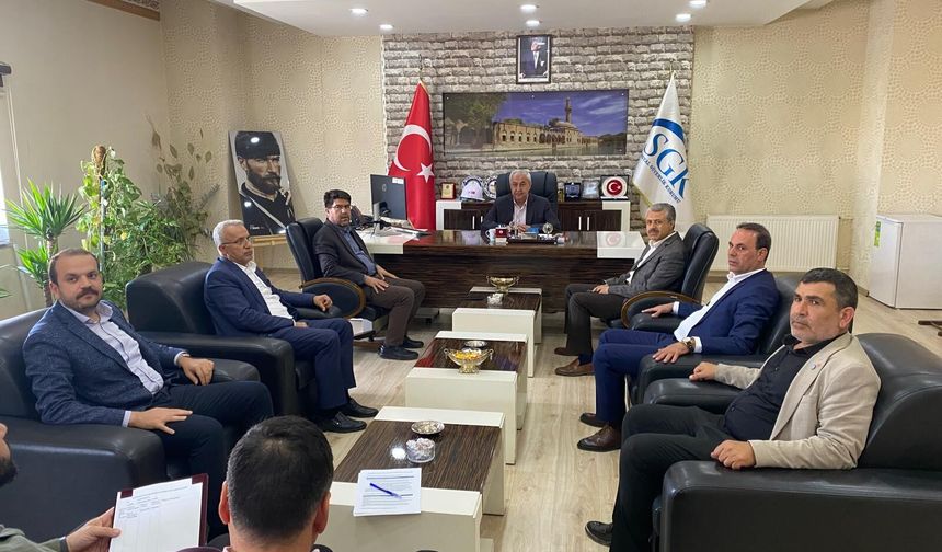 Şanlıurfa’da SGK İl Müdürü Nacar’a Önemli Ziyaret