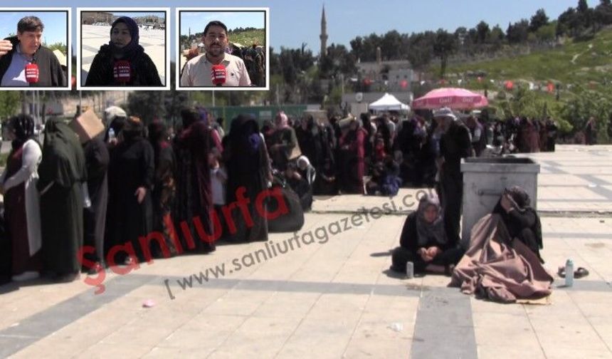 Şanlıurfa’da yardım yoğunluğu krize dönüştü